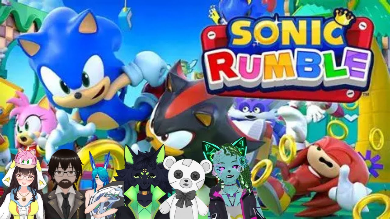 Sonic Rumble with @desirablebottom, @sleepynubis, @projecte0s, @mastermindga and 
