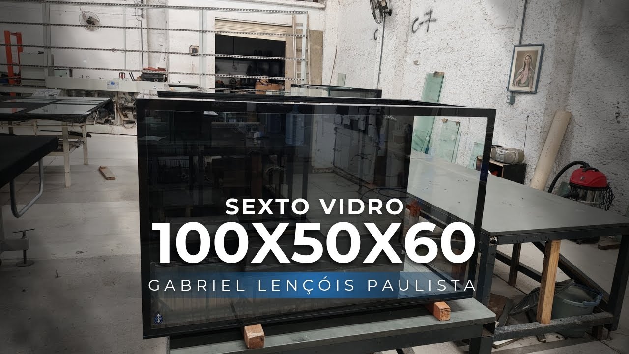 SIXTH GLASS AQUARIUM CLIENT: GABRIEL - YouTube