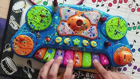 Circuit bent Toy Keyboard #circuitbent #electronicmusic #soundart #noise #glitch #synthpop #synth