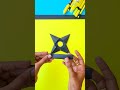 3d Paper Ninja star , how to make paper ninja star