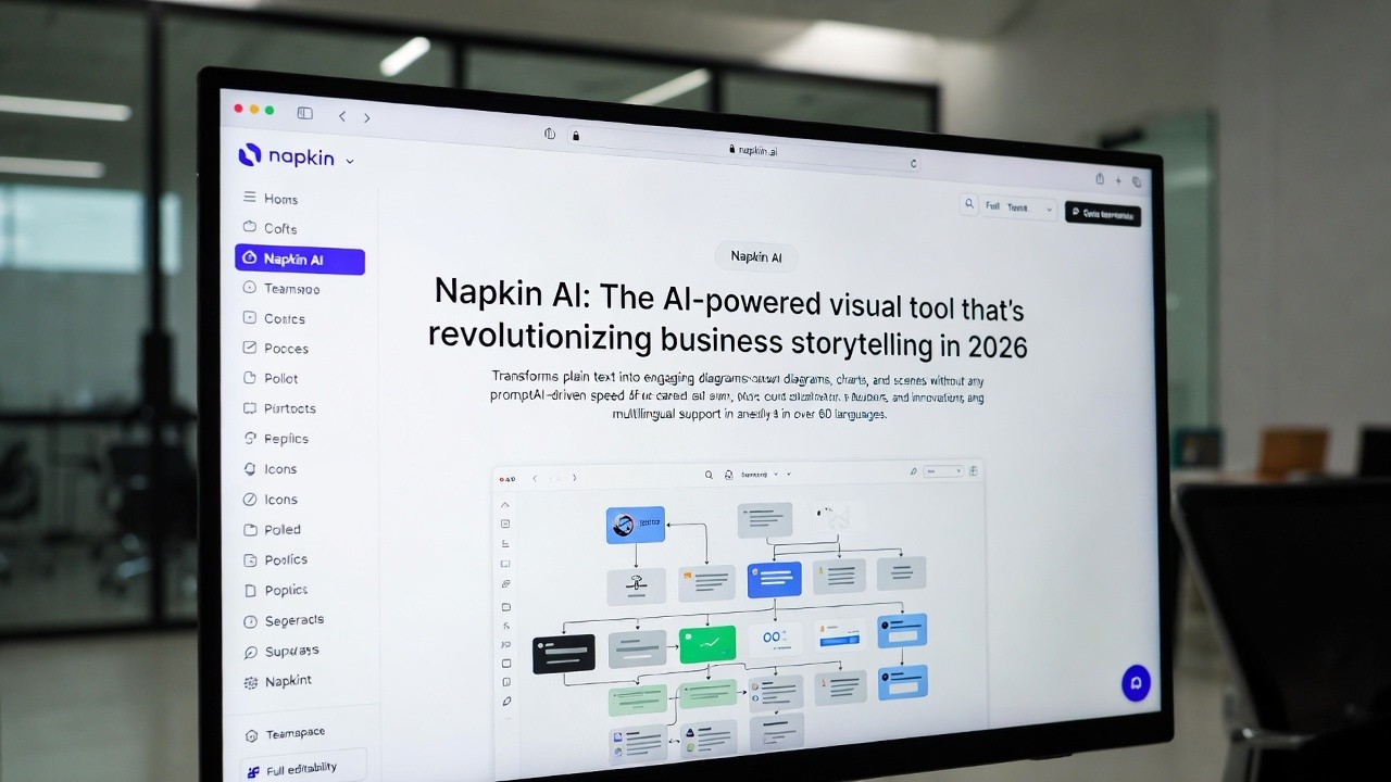 Napkin AI: Revolutionizing Visual Storytelling from Text with AI in 2026