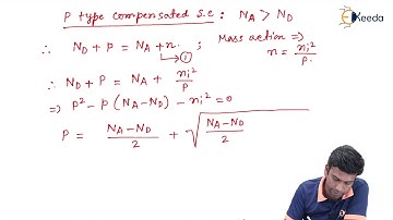 Understanding PType Compensated Semiconductor: Majority & Minority Carrier Concentration Calculation