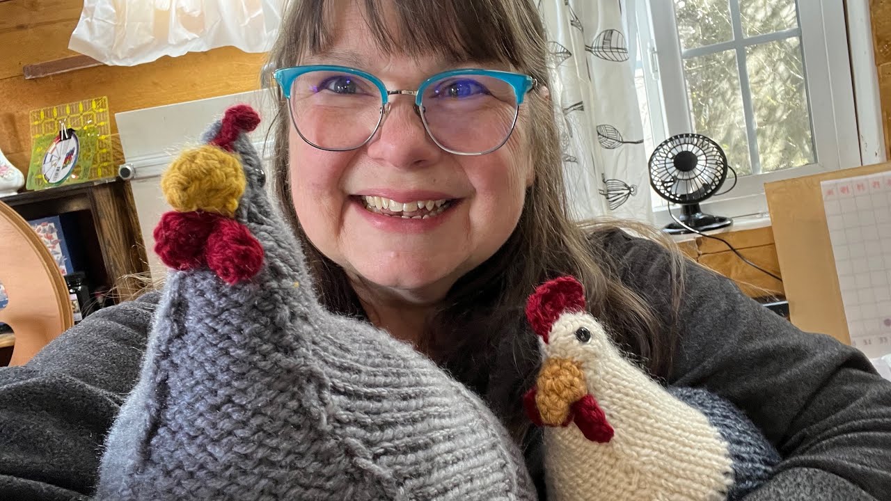 Knit a Support Chicken on Circular Knitting Machine! Free Pattern & Tutorial! - YouTube knit-a-support-chicken-on-circular-knitting-machine-free-pattern-tutorial-youtube
