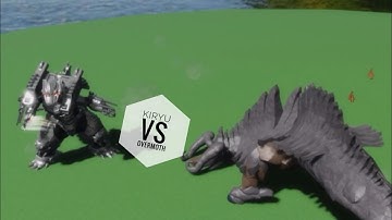 Kiryu vs Overmoth (Roblox Project: Kaiju)