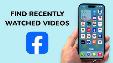 How to Find Recently Watched Videos on Facebook?