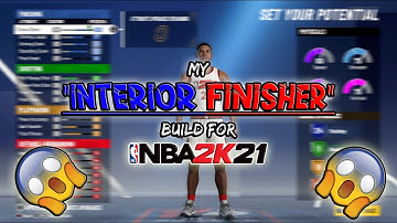 My "INTERIOR FINISHER" Build Video | Blue & Red Pie Chart | Nba 2k21