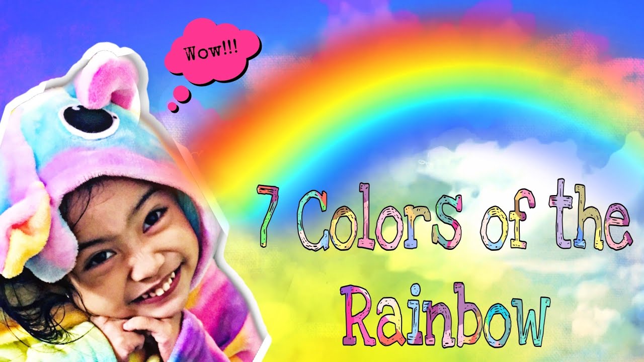 7 Colors Of The Rainbow With alog In Order Amara Chloe 3 Years Old Amarallih Alpuerto Youtube