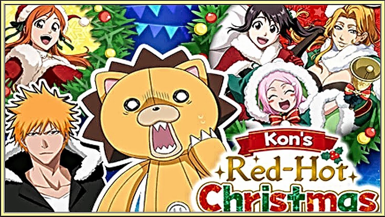 Bleach Brave Souls Kon's Red Hot Christmas Event Story YouTube