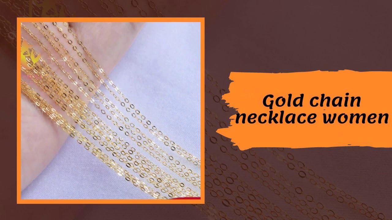 14K Gold Chains and More Chain Necklace Styles YouTube