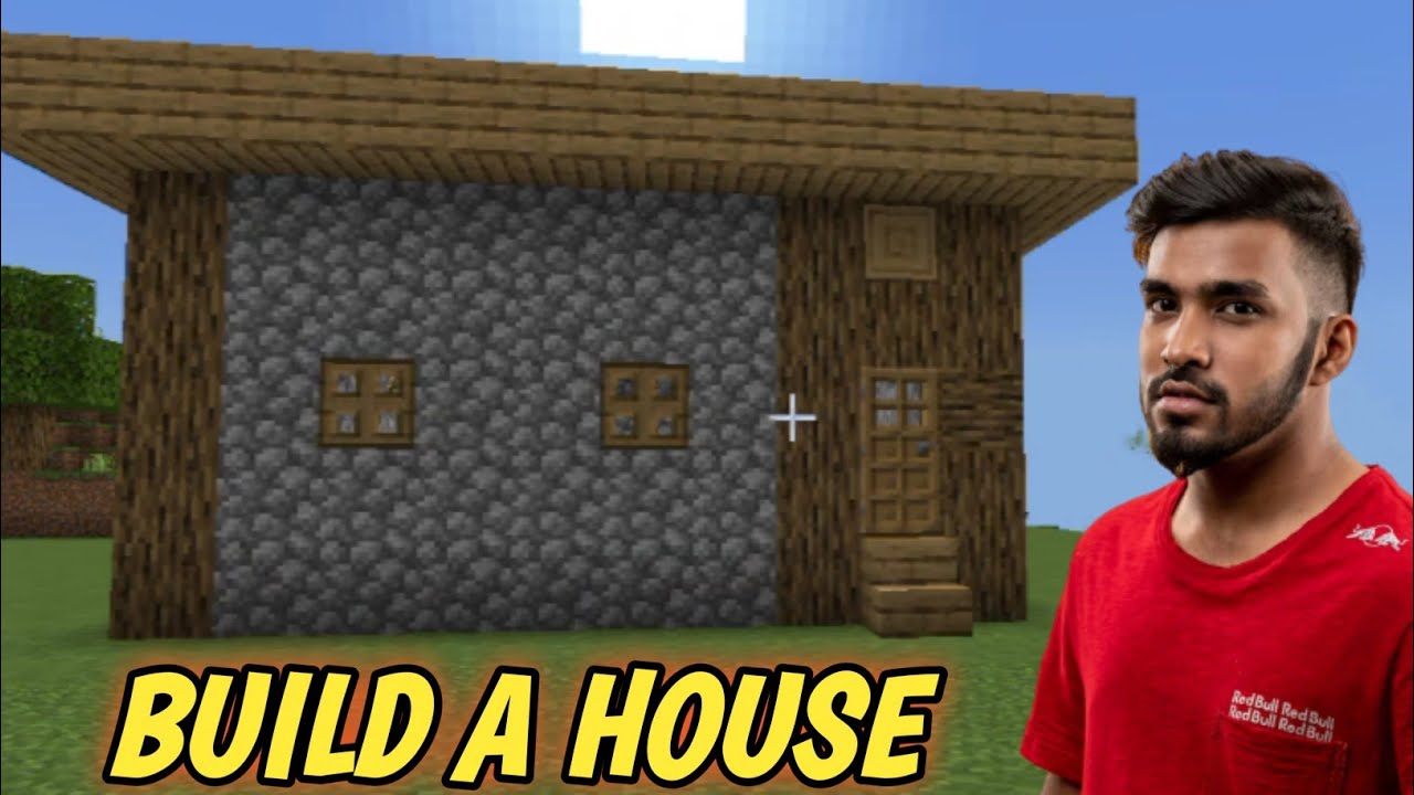 how to build a house in minecraft survival hindi ! minecraft ma ghar ...