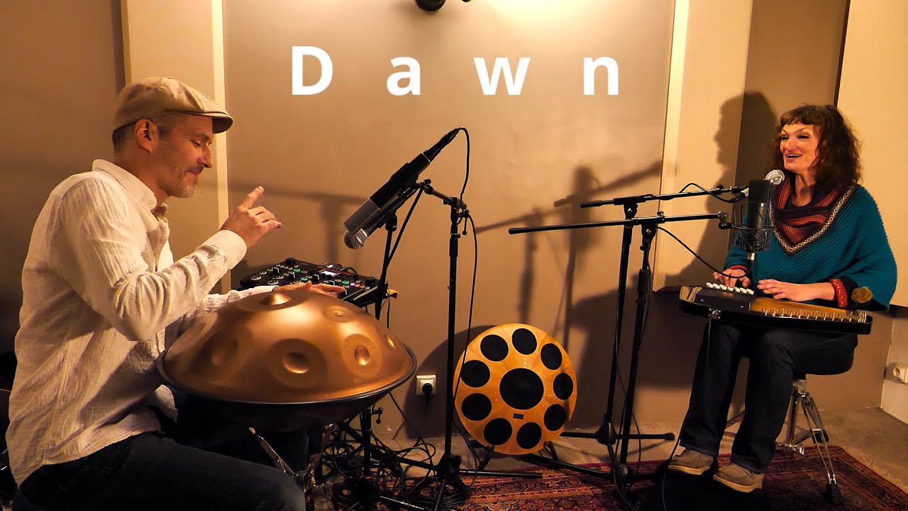 Dawn//Lily Jung & Jeremy Nattagh in Studio//Ayasa Handpan & Autoharp