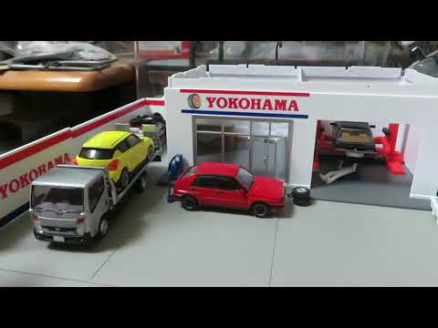 トミカラマヴィンテージ 05aヨコハマタイヤショップ 開封 - YouTube