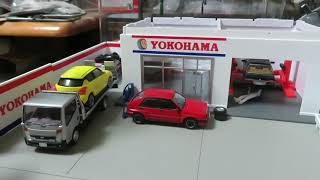 トミカラマヴィンテージ 05aヨコハマタイヤショップ 開封 - YouTube