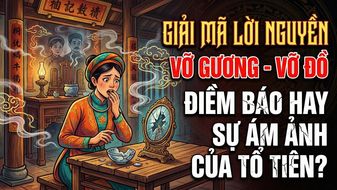 Vỡ Gương, Gãy Đũa: Điềm Báo Tử Thần Hay Sự Ám Ảnh Về Vật Chất Của Tổ Tiên?