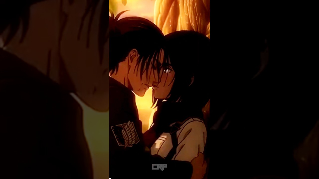 Eren and Mikasa's happy Ending...💔🥀😭 [Sad-Edit] #eren #mikasa #attackontitan #sad
