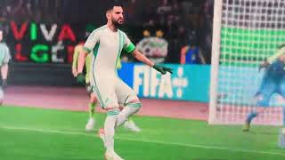 FIFA 23 match Algérie vs  Manchester UTD super but de Ryad Mahrez Mod Ultra super ALGÉRIE ??