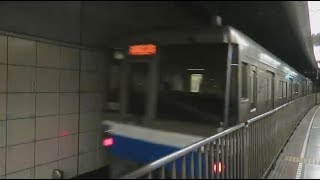 福岡市交通局【空港線】1000系、博多駅発車，Fukuoka City Subway Kūkō Line