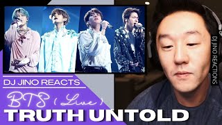 DJ REACTION to KPOP - BTS THE TRUTH UNTOLD LIVE PERFORMANCE