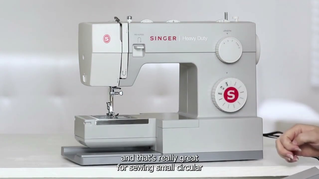 SINGER, Heavy Duty 4452 Sewing Machine , Gray in 2023