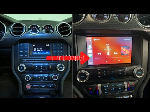 Installing Sync 3 in my Mustang! (4" to 8" display)