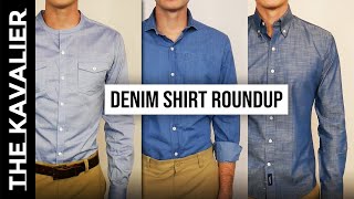 The Best Denim Shirts from $30-$199 | Denim &amp; Chambray Shirts 101