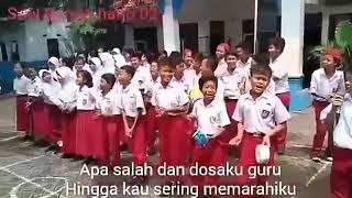 Kocak parodi lagu jaran goyang versi anak sekolah