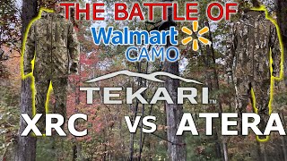 Compare Walmart Hunting Camo Tekari Atera Vs Tekari Xrc On The Camo Matrix