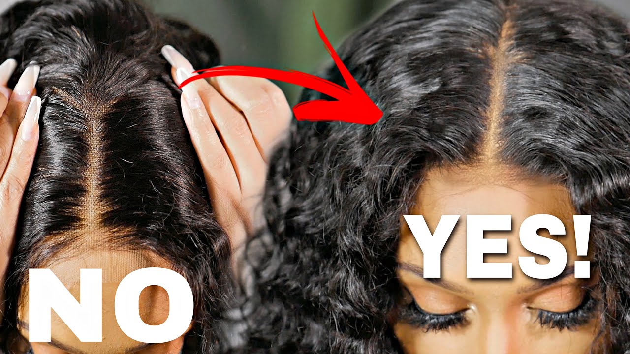 WOW REAL SCALP!! How To Hide LACE On Wigs! #WHATLACE 