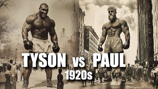 Jake Paul Vs Mike Tyson In 1920S - Fighters Introduction.