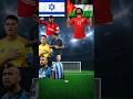 فلسطين × إسرائيل ، لاعبين مؤيدين  ⚡️#viralshort#youtubeshort #football #player #short
