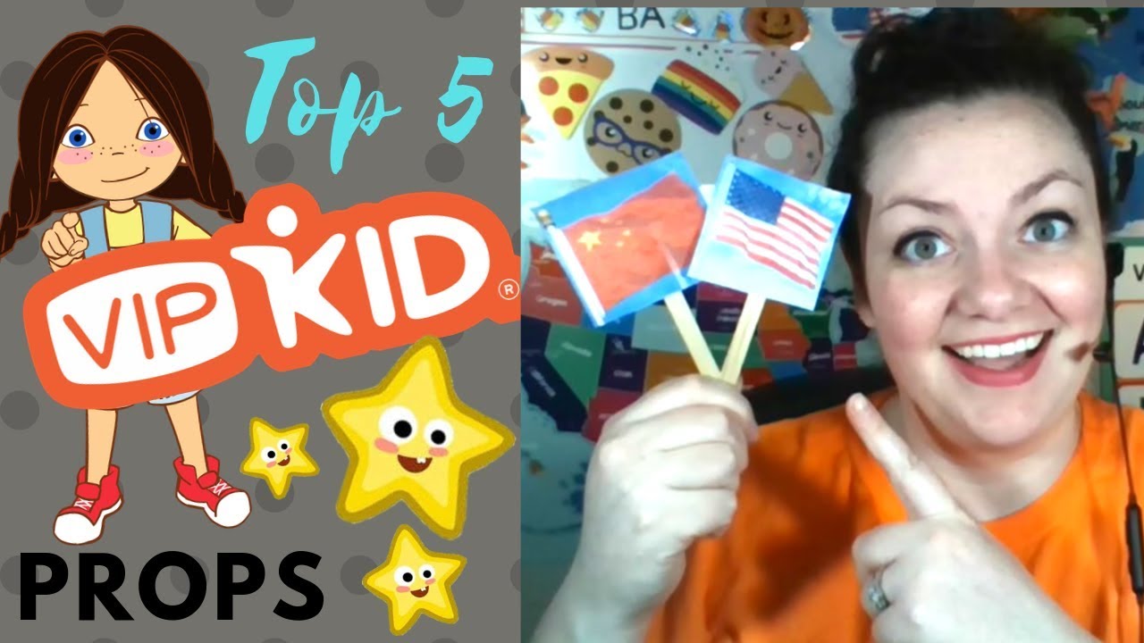 My Top VIPKid 5 props - YouTube