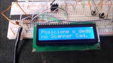 Arduino - Abertura fechadura eletrônica HDL - 1