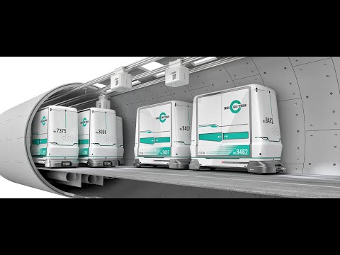 Cargo sous terrain Unterirdisches digitales Logistiksystem