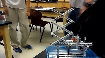 LEGO Mindstorms NXT scissor lift