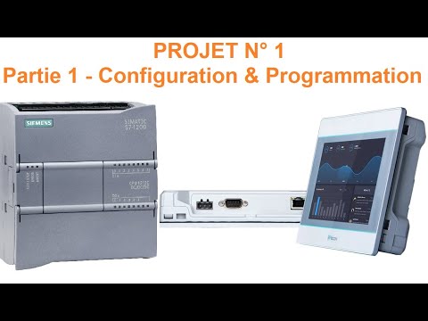 Projet Réel de A a Z : Partie N°1 Configuration et programmation d'automate Siemens S7-1200