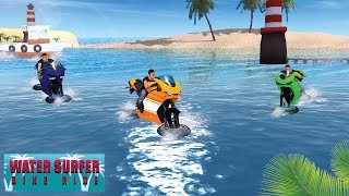 Water Surfing Bike Ride screenshot 4