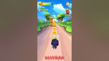 Run Talking Ninja Run - Funny # Shorts #GamePlay Video*37