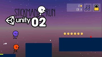 Make an 2D Endless Runner in Unity (Part2 | Player Move + Make a Jump)