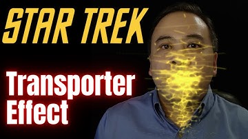 Star Trek TRANSPORTER EFFECT with Filmora X!
