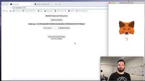 Hello World Ethereum React Dapp Tutorial. React, Ethers.js, & MetaMask.