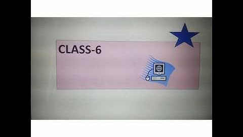 Class 6 Ch-1 computers - past, present and future Introduction part-1