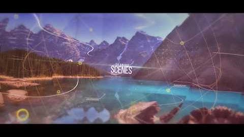 3D Sphere Original Parallax Slideshow | After Effects Template | Video Displays