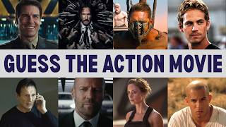 Can You Guess 40 ACTION Movies in 7 Seconds? Edition #1