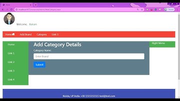 ASP.NET C# (Lec-18) POS Inventory Website : Category Page | Code & SQL Query|  Final Year Project