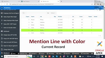 How to Mention Line with Color in Oracle Apex | Mr Gactack