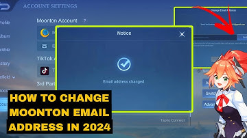 How to change Moonton email address on MOBILE LEGENDS| 2024
