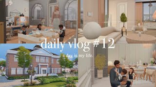 day in my life | firstday at school + cooking etc | the sims 4 vlog