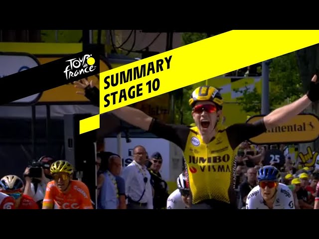 Summary - Stage 10 - Tour de France - YouTube