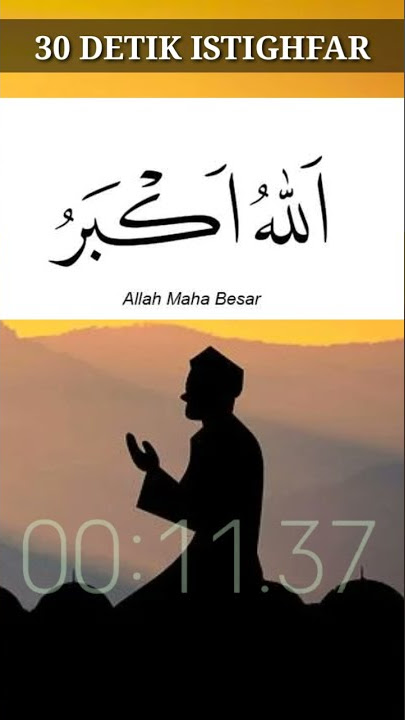 30 detik membaca Subhanallah | Story WA