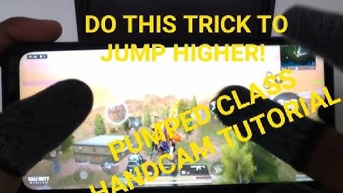 CODM Pumped Class TUTORIAL | UNLIMITED GLIDE HANDCAM TUTORIAL